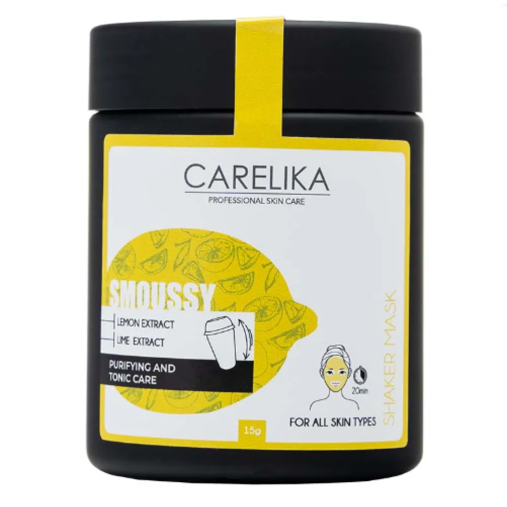 CARELIKA Shaker Smoussy Mask Lemon-Lime, 15gr.