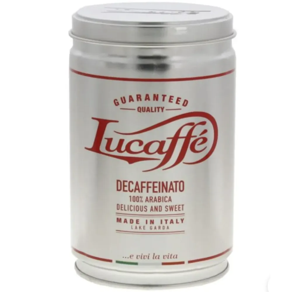 LUCAFFE KAFIJA DECAFFEINATO PUPIŅAS, 250gr.