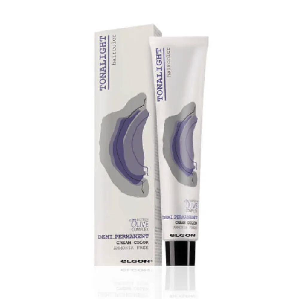 ELGON Tonalight - Professional ammonia-free toning hair color, 7.44 - INTENSE COPPPER BLONDE