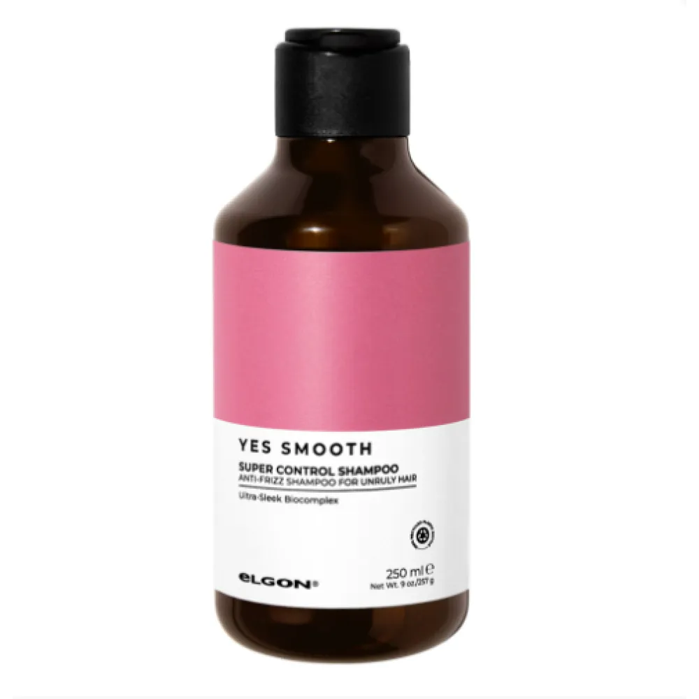 ELGON Yes Smooth Super Control Anti-Frizz Shampoo, 250ml (yes-smooth-sh)