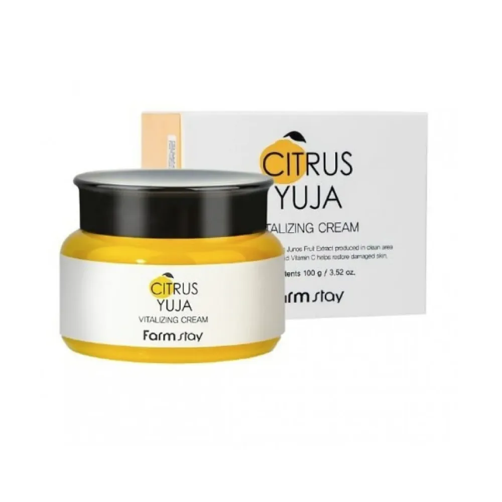 FarmStay Citrus Yuja Vitalizing Cream, 100ml