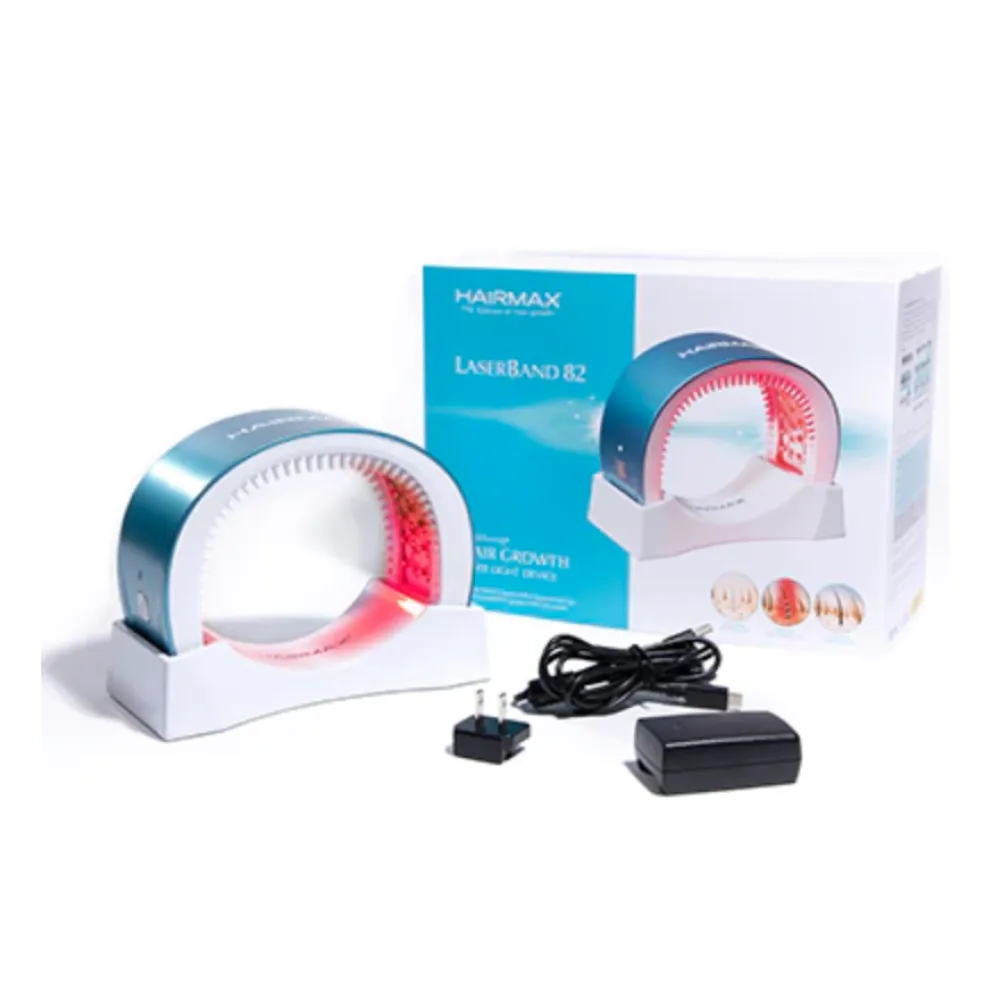 HairMax LaserBand 82 - ComfortFlex LASER THERAPY FOR HAIR REGROWTH, rose gold