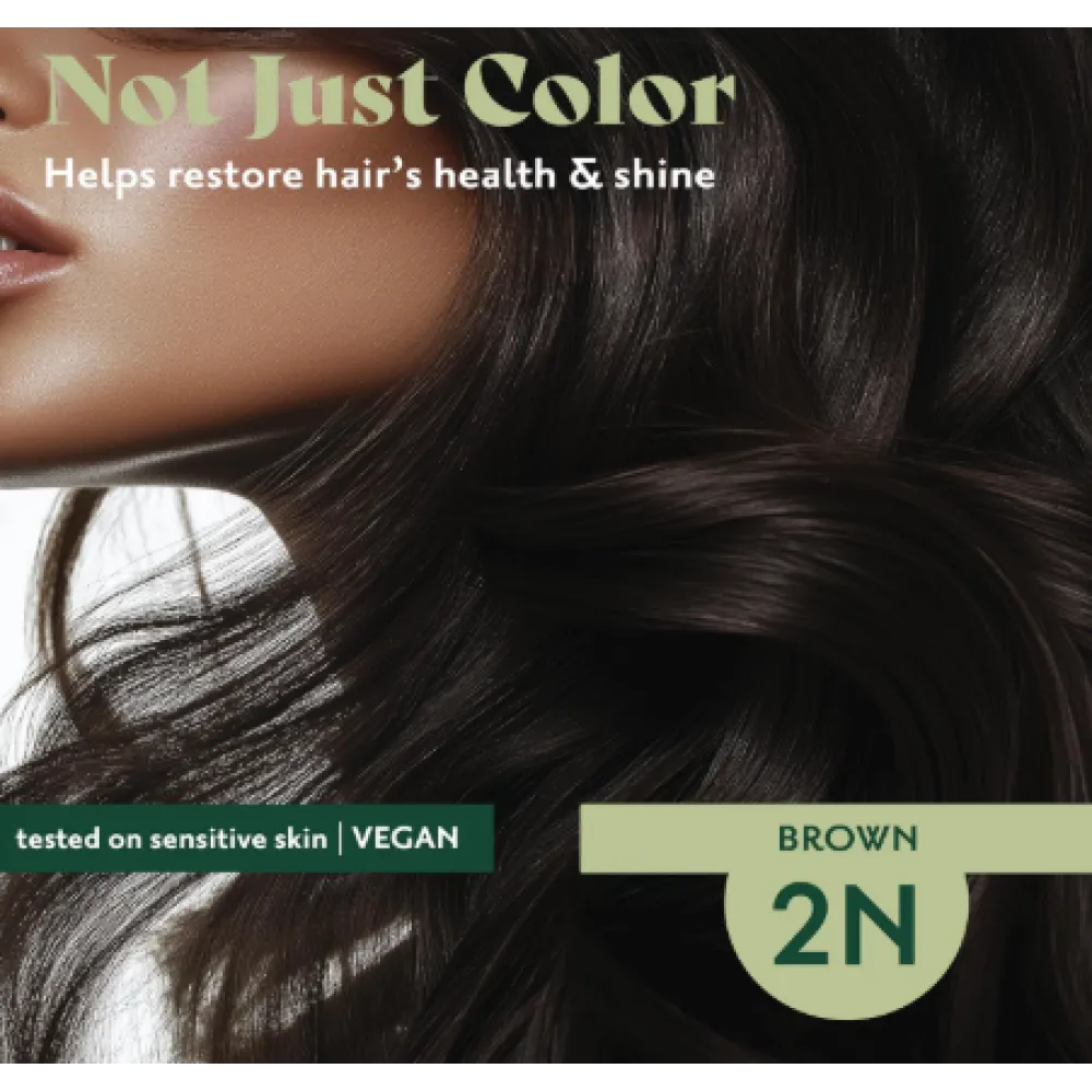 HERBATINT Permanent Haircolour gel 2N BROWN