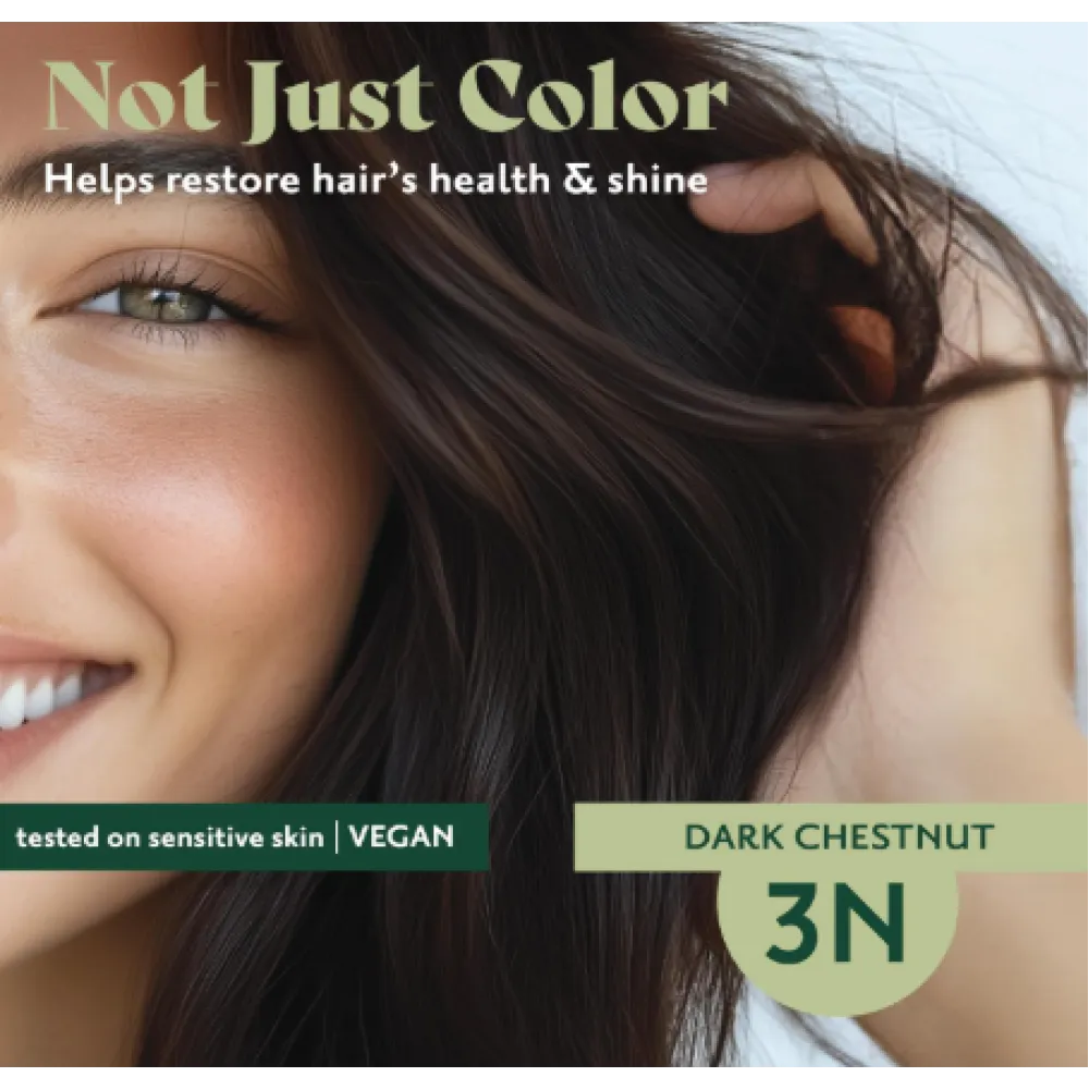 HERBATINT Permanent Haircolour gel 3N DARK CHESTNUT