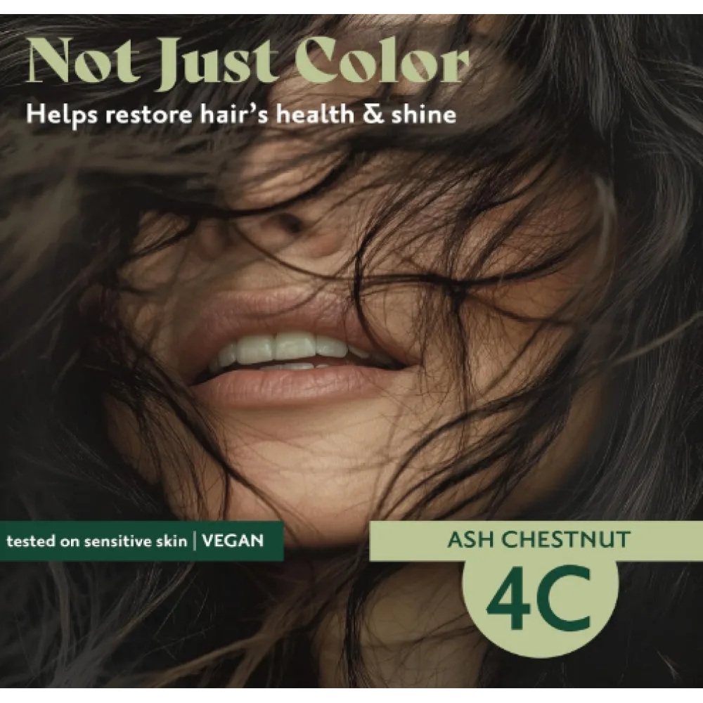 HERBATINT Permanent Haircolour gel 4C ASH CHESTNUT
