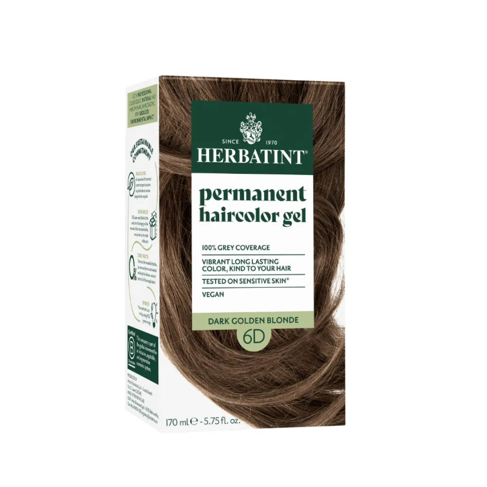HERBATINT VEGETAL COLOR 6D DARK GOLDEN BLONDE