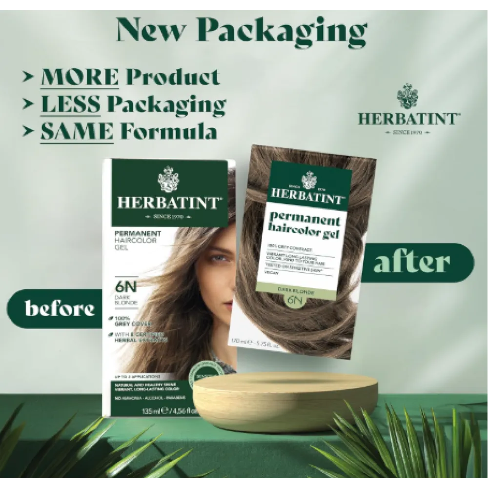 HERBATINT Permanent Haircolour gel 6N DARK BLONDE