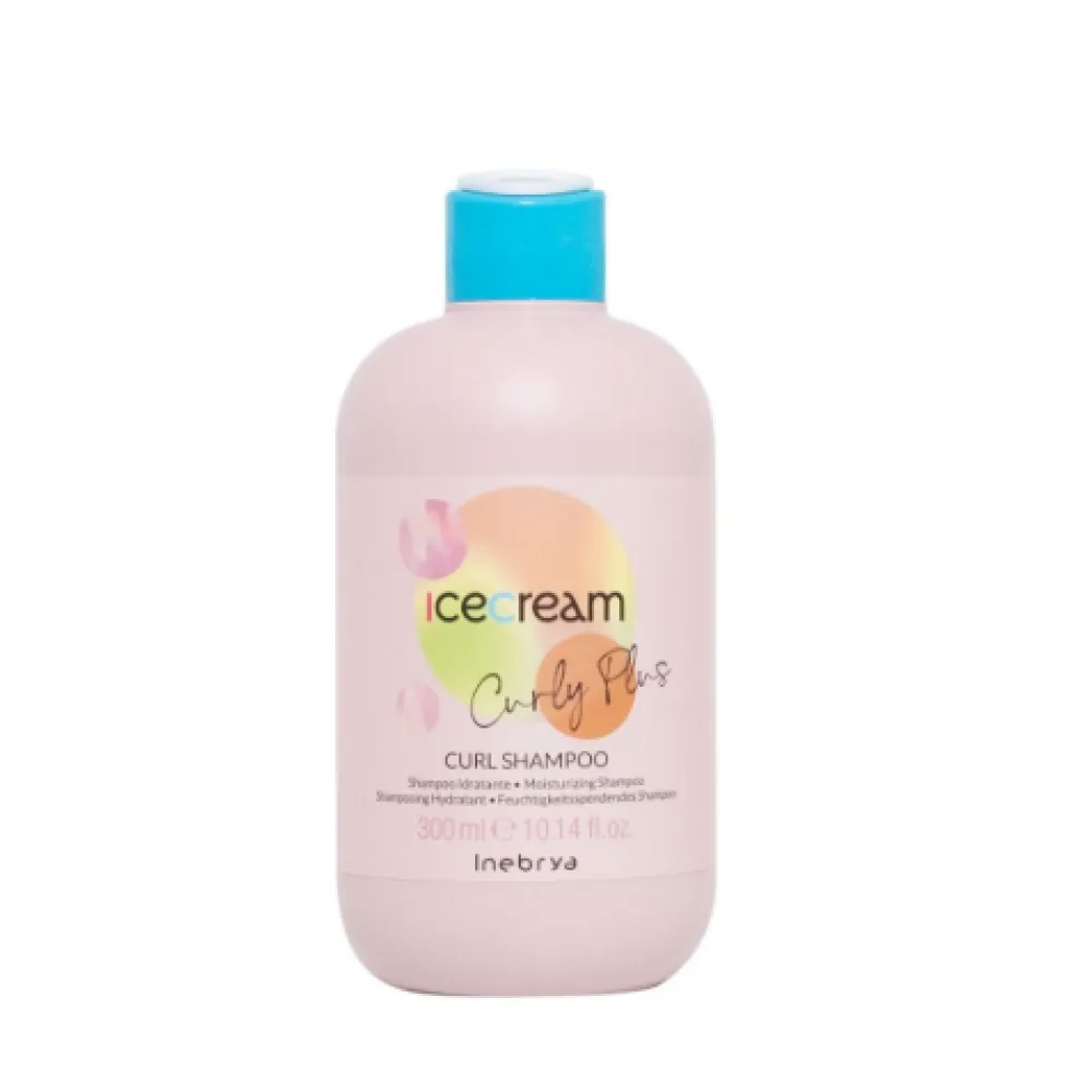 Inebrya Ice Cream Curly Plus Shampoo, 300ml