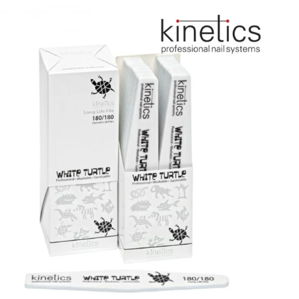 Nail file Kinetics White Turtle 180/180