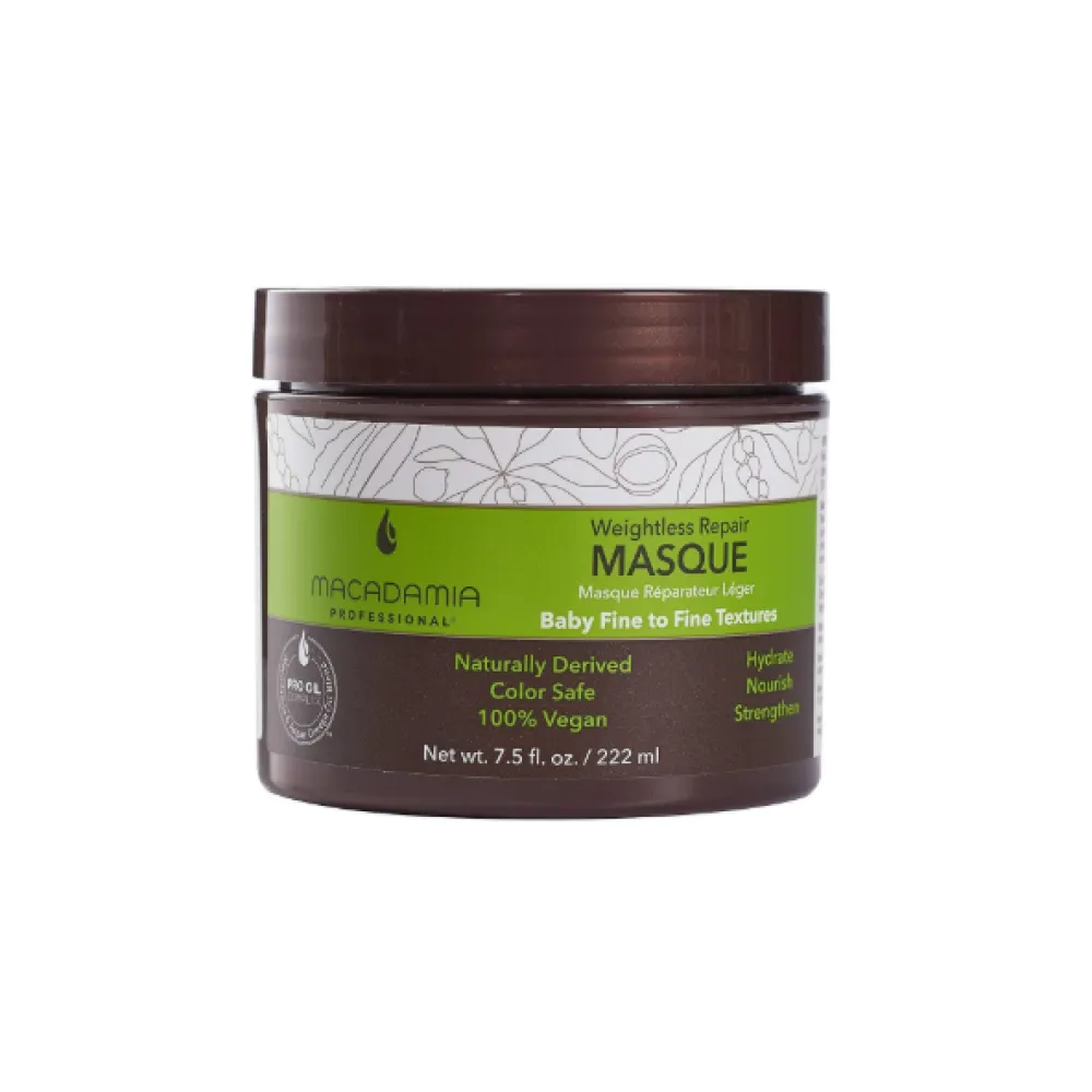 MACADAMIA Weightless Repair Mask, 222ml