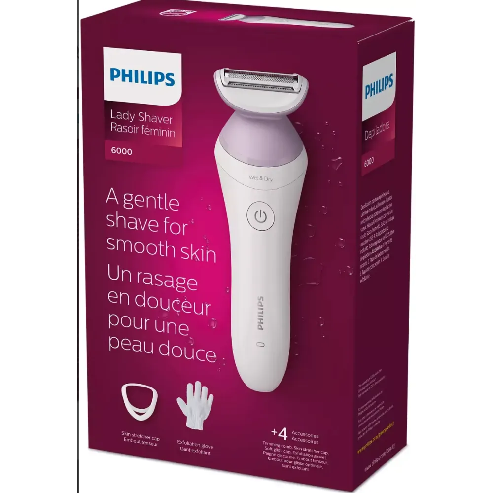 Philips BRL136/00 Lady Shaver Series 6000, wet & dry Cordless shaver