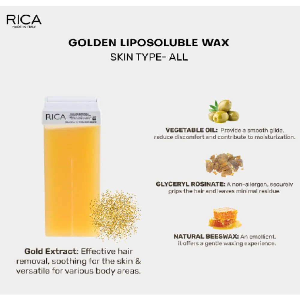 RICA Golden wax, 100ml