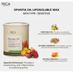 Opuntia oil wax RICA, 400ml
