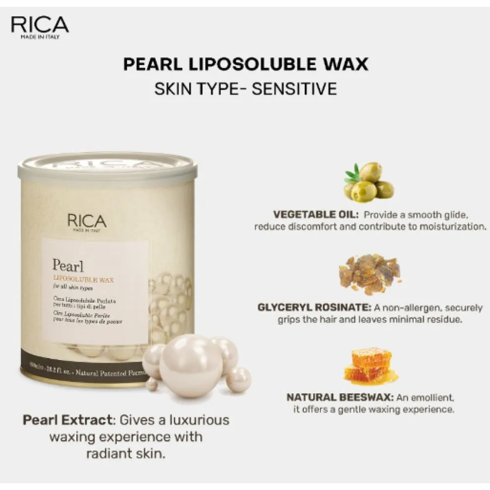 RICA Pearl wax, 800ml