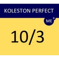 WELLA PROFESSIONALS KOLESTON PERFECT ME+ - Hair colour, 10/3 - LIGHTEST GOLDEN BLONDE