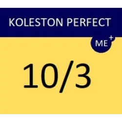 WELLA PROFESSIONALS KOLESTON PERFECT ME+ - Hair colour, 10/3 - LIGHTEST GOLDEN BLONDE