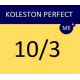 WELLA PROFESSIONALS KOLESTON PERFECT ME+ - Hair colour, 10/3 - LIGHTEST GOLDEN BLONDE
