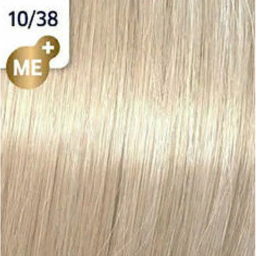 WELLA PROFESSIONALS KOLESTON PERFECT ME+ - Hair colour, 10/38 - PEARL GOLDEN PLATINUM BLONDE