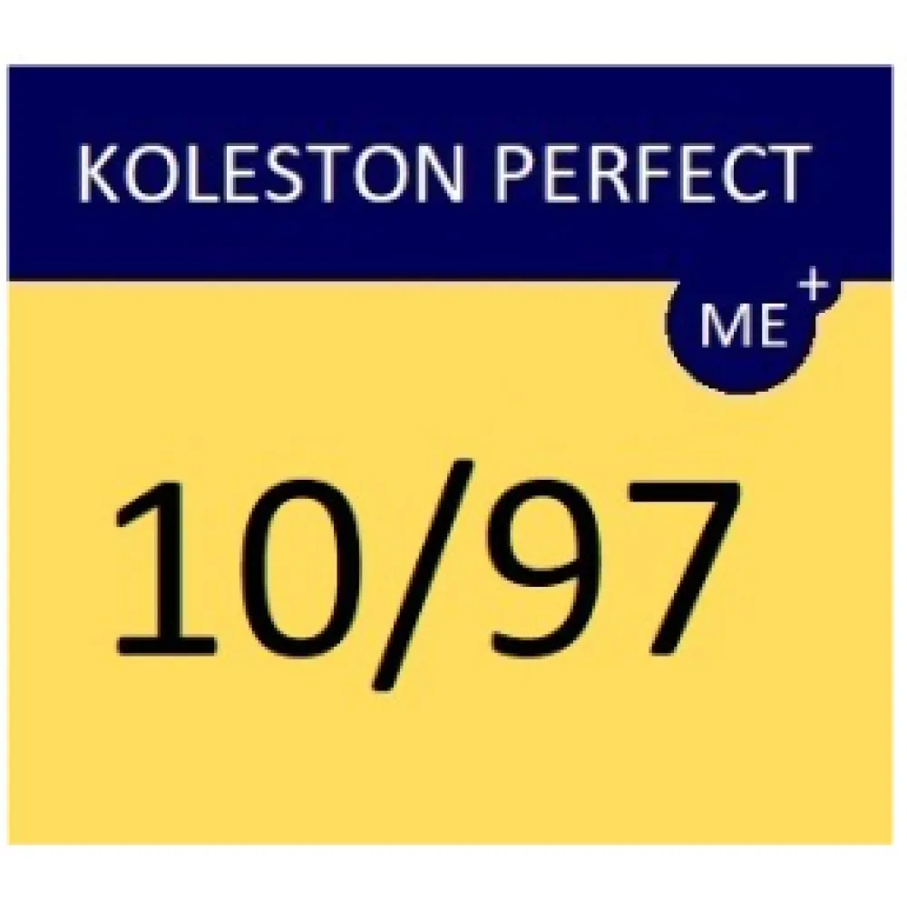 WELLA PROFESSIONALS KOLESTON PERFECT ME+ - Hair colour, 10/97 - LIGHTEST CENDRE BRUNETTE BLONDE