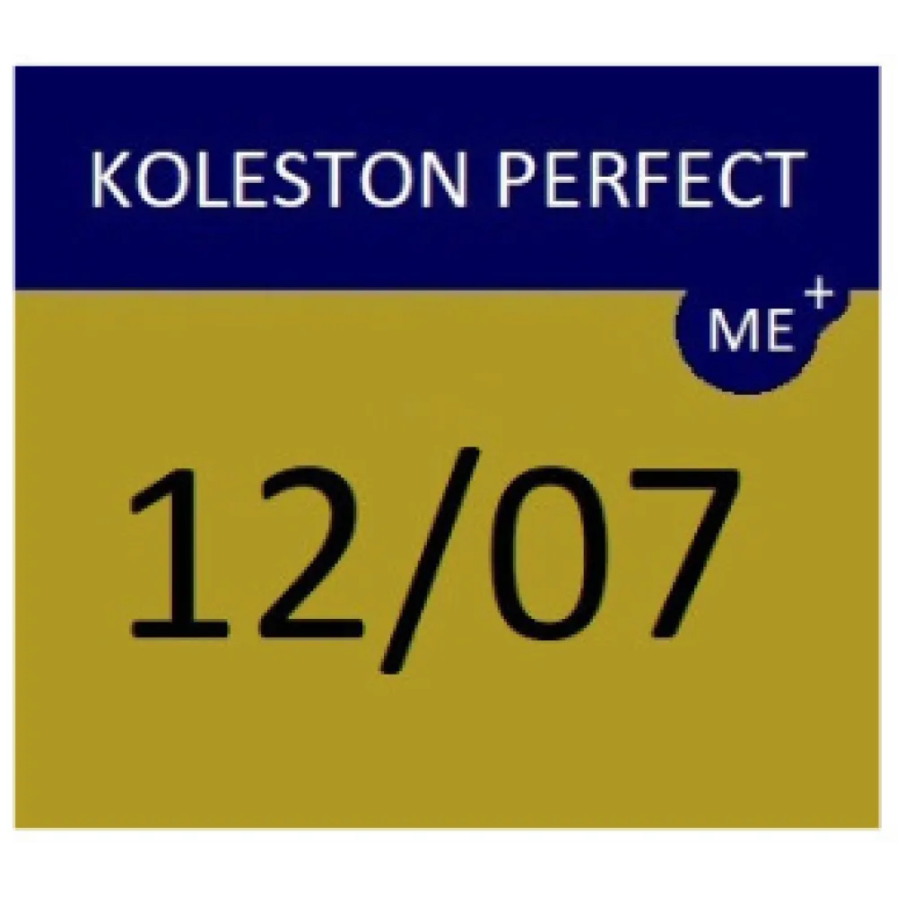 WELLA PROFESSIONALS KOLESTON PERFECT ME+ - Hair colour, 12/07 - SPECIAL BLONDE NATURAL BROWN