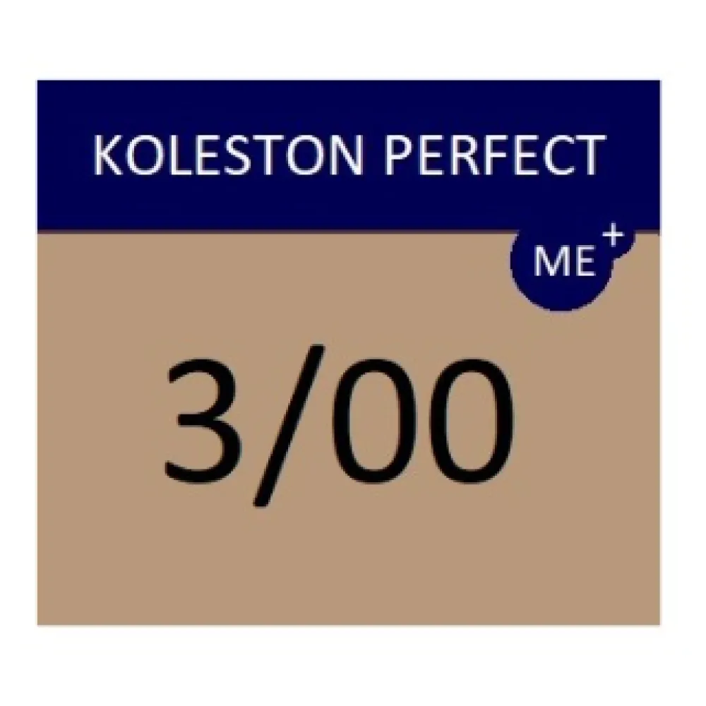 WELLA PROFESSIONALS KOLESTON PERFECT ME+ - Hair colour, 3/00 - INTENSIVE DARK BROWN