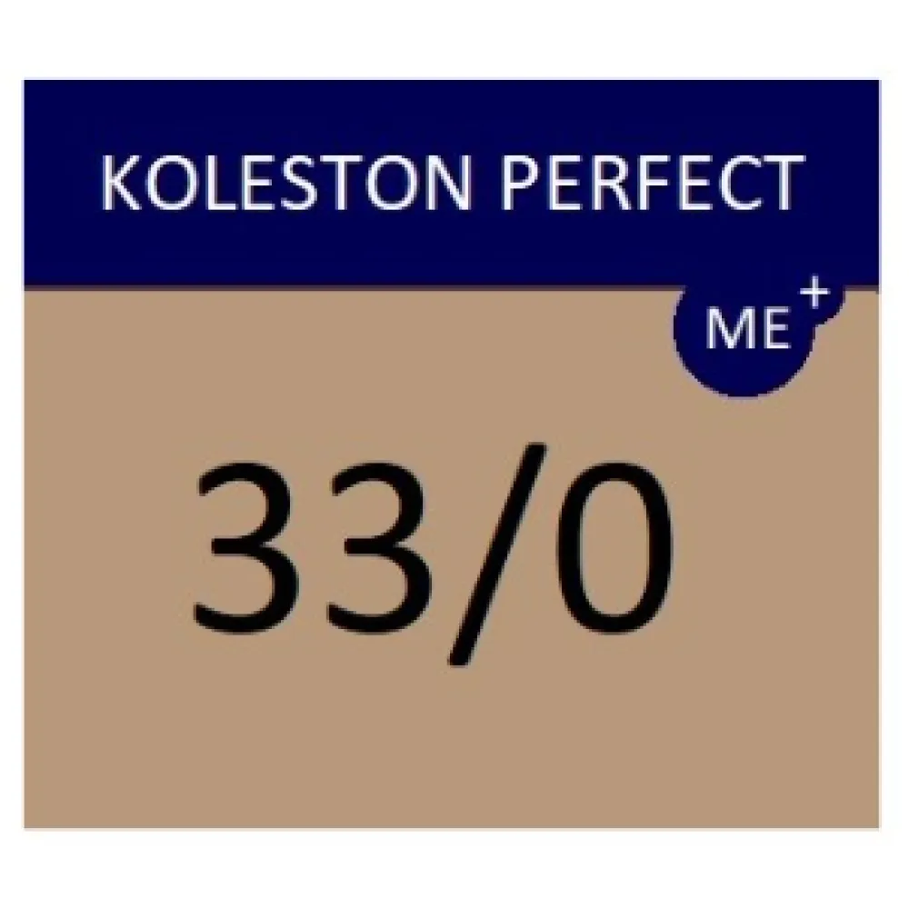 WELLA PROFESSIONALS KOLESTON PERFECT ME+ - Hair colour, 33/0 - INTENSE NATURAL DARK BROWN