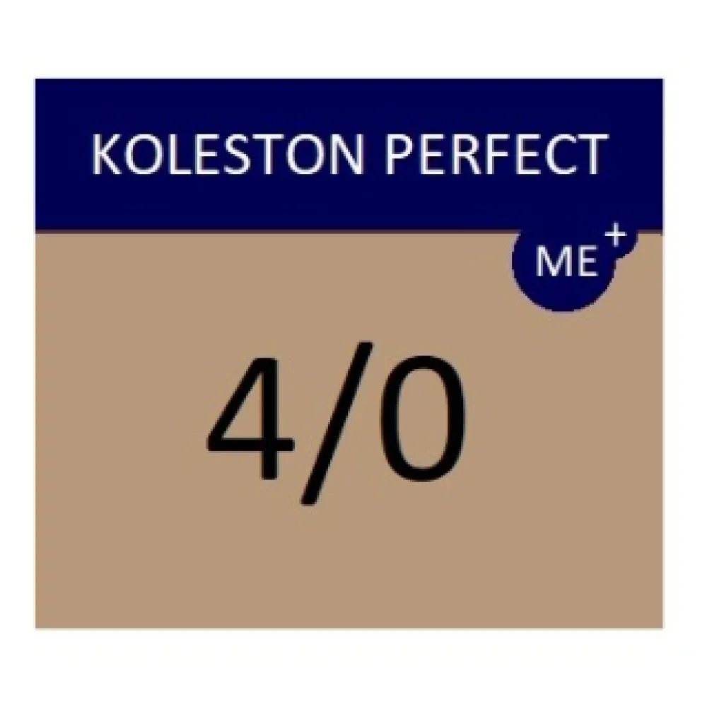 WELLA PROFESSIONALS KOLESTON PERFECT ME+ - Hair colour, 4/0 - BROWN