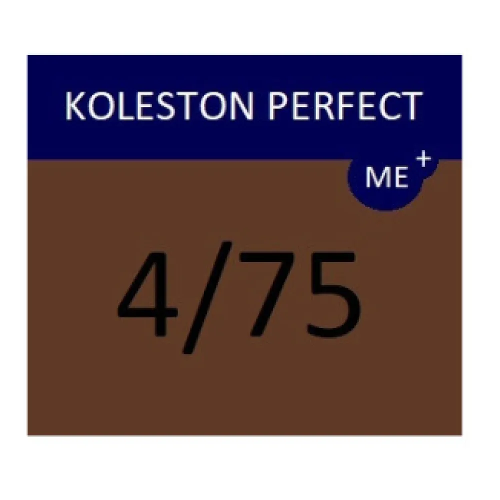 WELLA PROFESSIONALS KOLESTON PERFECT ME+ - Hair colour, 4/75 - BROWN REDWOOD