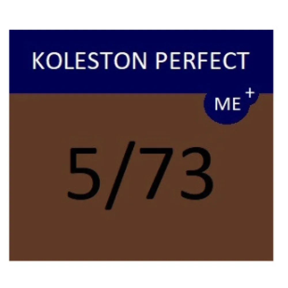 WELLA PROFESSIONALS KOLESTON PERFECT ME+ - Hair colour, 5/73 - LIGHT BROWN GOLDEN BROWN
