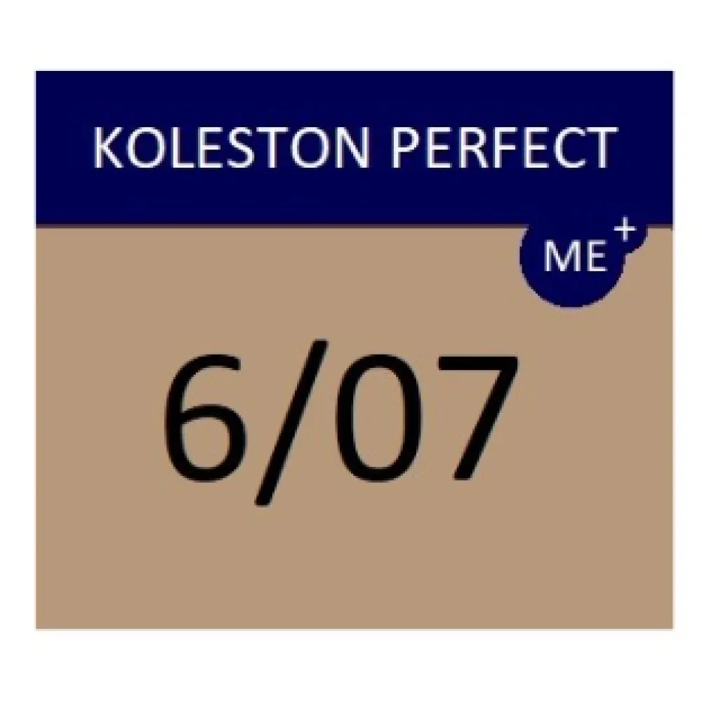 WELLA PROFESSIONALS KOLESTON PERFECT ME+ - Hair colour, 6/07 - DARK BLONDE NATURAL BROWN