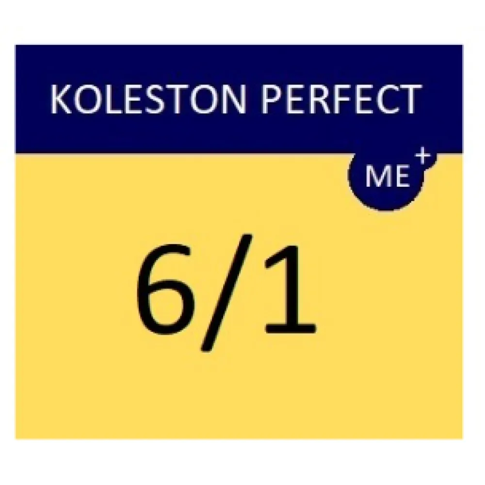 WELLA PROFESSIONALS KOLESTON PERFECT ME+ - Hair colour, 6/1 - DARK ASH BLONDE