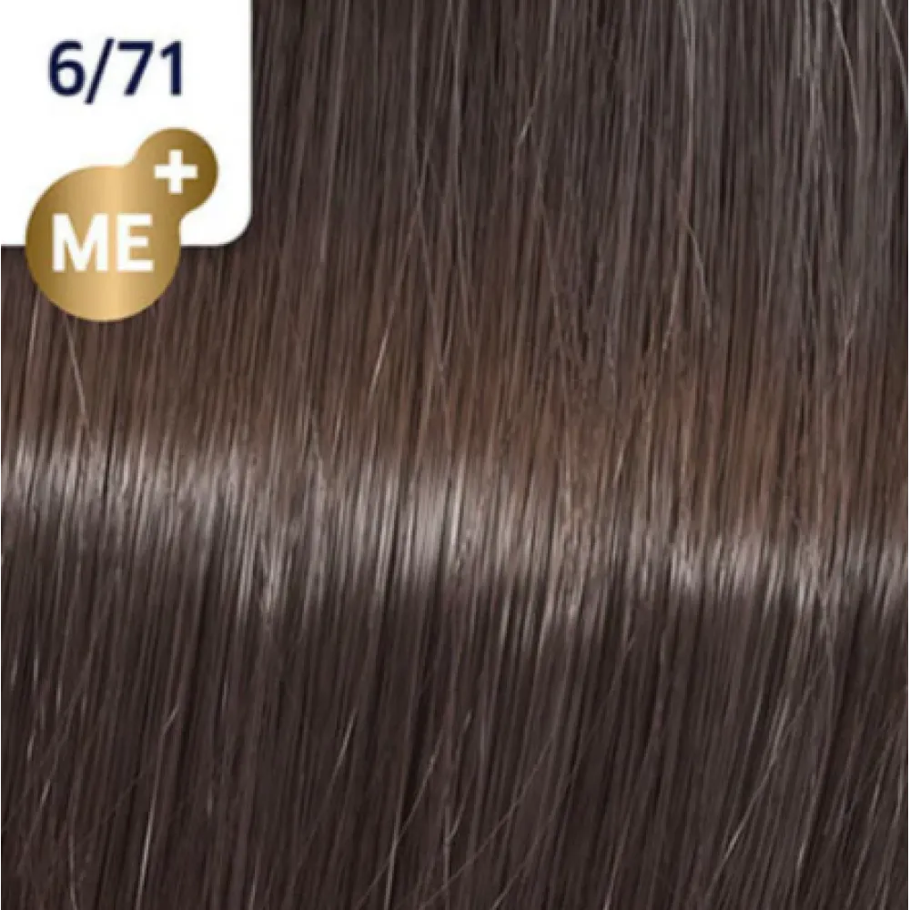 WELLA PROFESSIONALS KOLESTON PERFECT ME+ - Hair colour, 6/71 - DARK BLONDE ASH BROWN