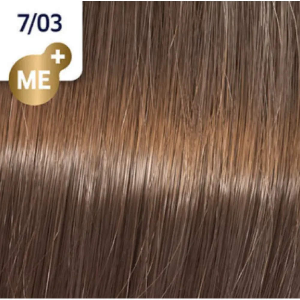 WELLA PROFESSIONALS KOLESTON PERFECT ME+ - Hair colour, 7/03 - NATURAL GOLDEN BLONDE