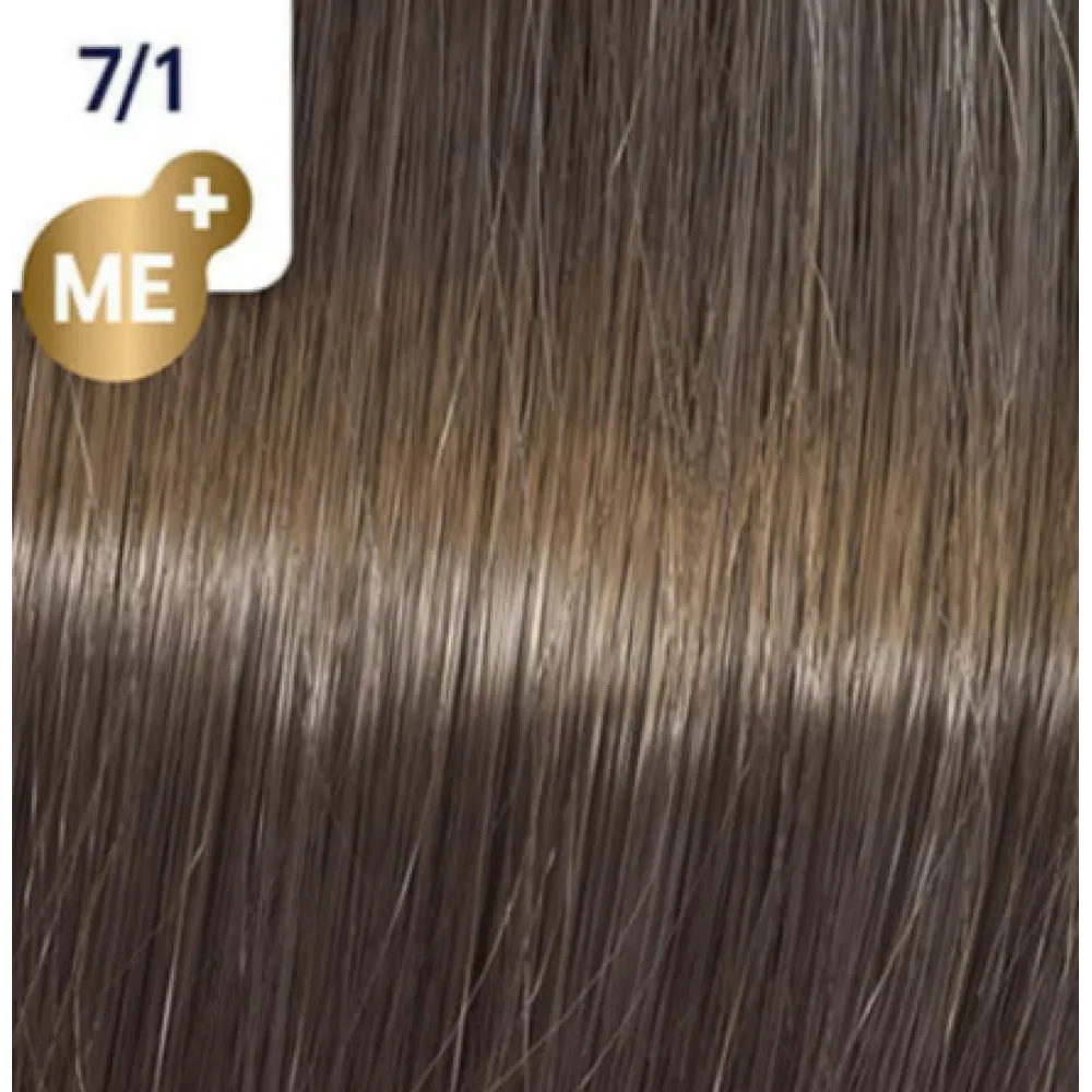 WELLA PROFESSIONALS KOLESTON PERFECT ME+ - Hair colour, 7/1 - ASH BLONDE