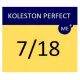 WELLA PROFESSIONALS KOLESTON PERFECT ME+ - Hair colour, 7/18 - MEDIUM BLONDE ASH PEARL