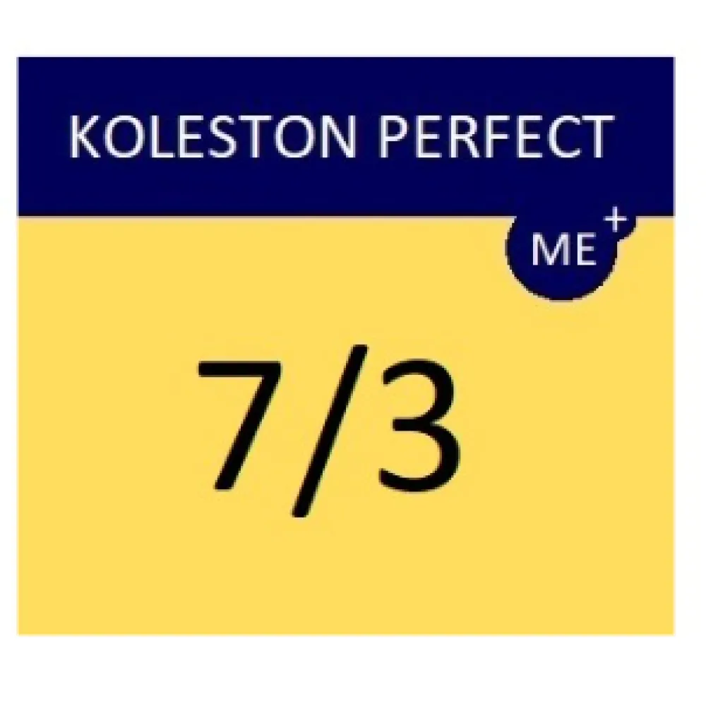 WELLA PROFESSIONALS KOLESTON PERFECT ME+ - Hair colour, 7/3 - MEDIUM GOLDEN BLONDE