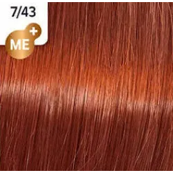 WELLA PROFESSIONALS KOLESTON PERFECT ME+ - Hair colour, 7/43 - MEDIUM RED GOLD BLONDE