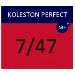 WELLA PROFESSIONALS KOLESTON PERFECT ME+ - Hair colour, 7/47 - MEDIUM RED BROWN BLONDE