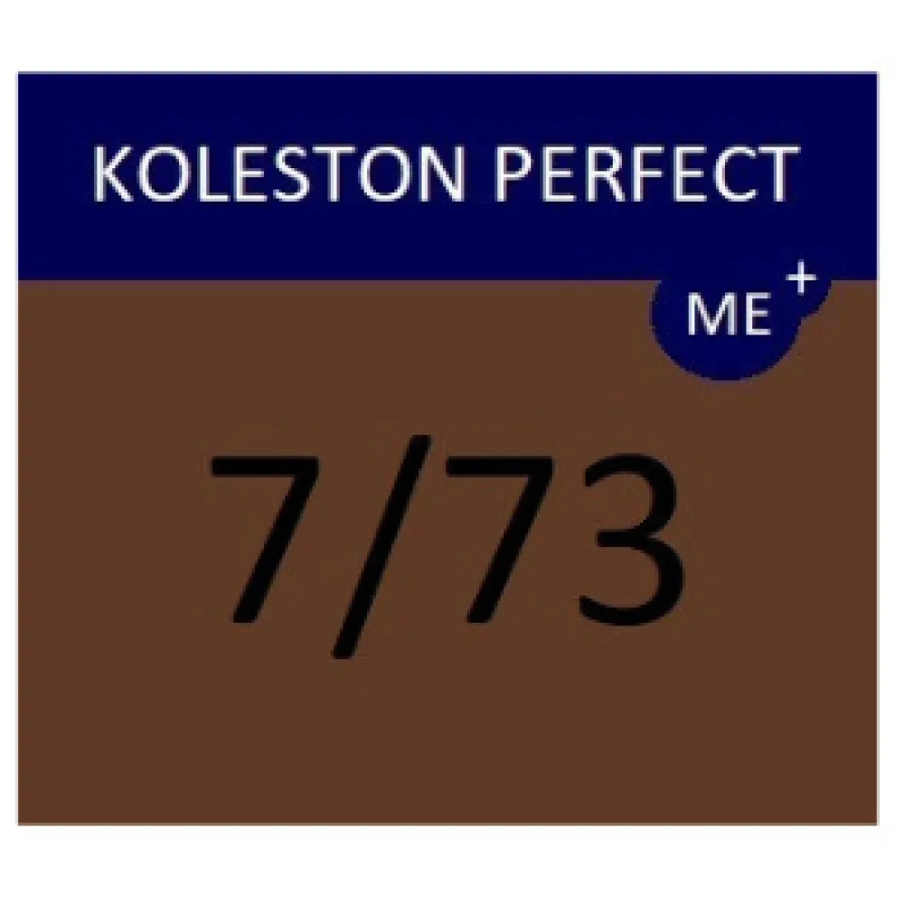 WELLA PROFESSIONALS KOLESTON PERFECT ME+ - Hair colour, 7/73 - MEDIUM BLONDE BROWN GOLD