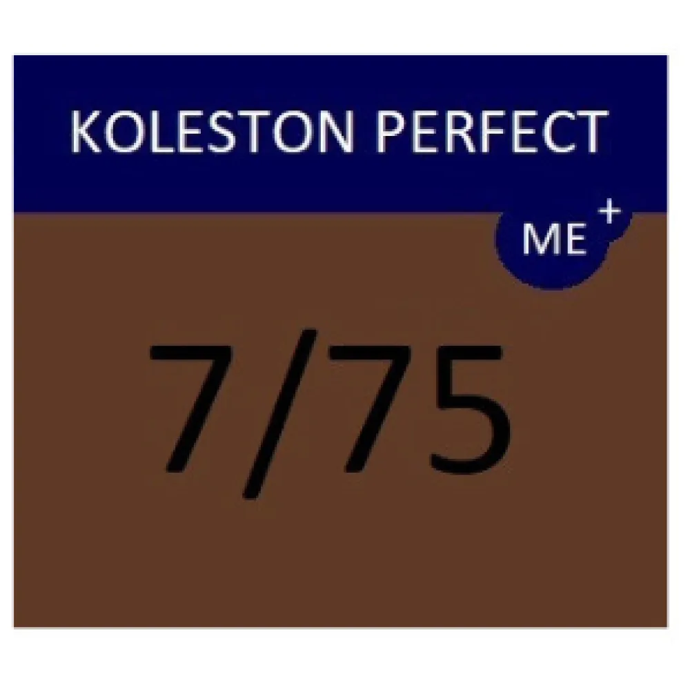 WELLA PROFESSIONALS KOLESTON PERFECT ME+ - Hair colour, 7/75 - MEDIUM BLONDE BROWN RED-VIOLET