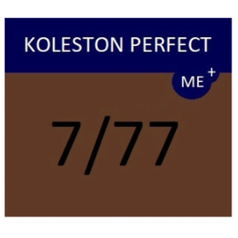 WELLA PROFESSIONALS KOLESTON PERFECT ME+ - Hair colour, 7/77 - MEDIUM BLONDE BROWN INTENSIVE