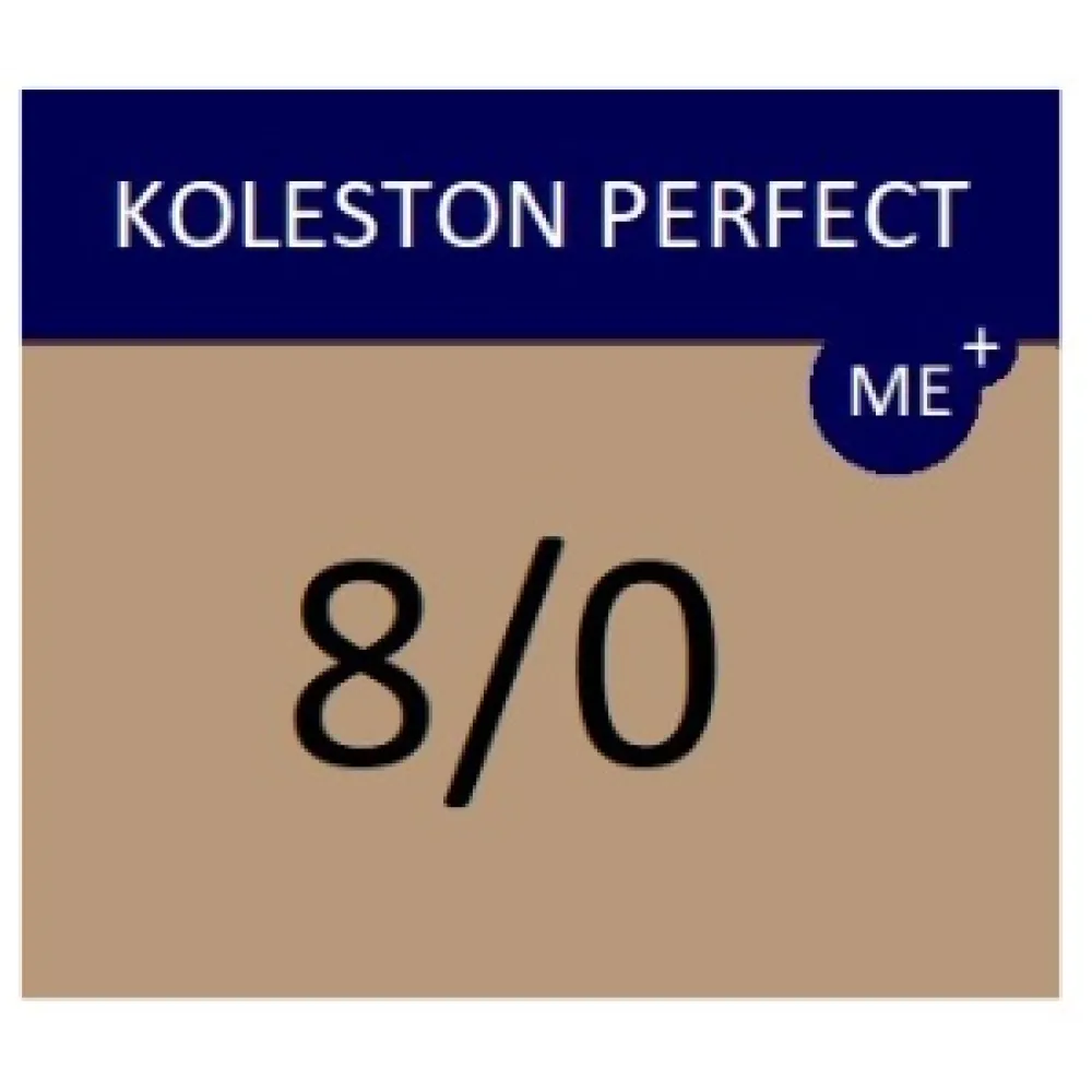 WELLA PROFESSIONALS KOLESTON PERFECT ME+ - Hair colour, 8/0 - LIGHT NATURAL BLONDE
