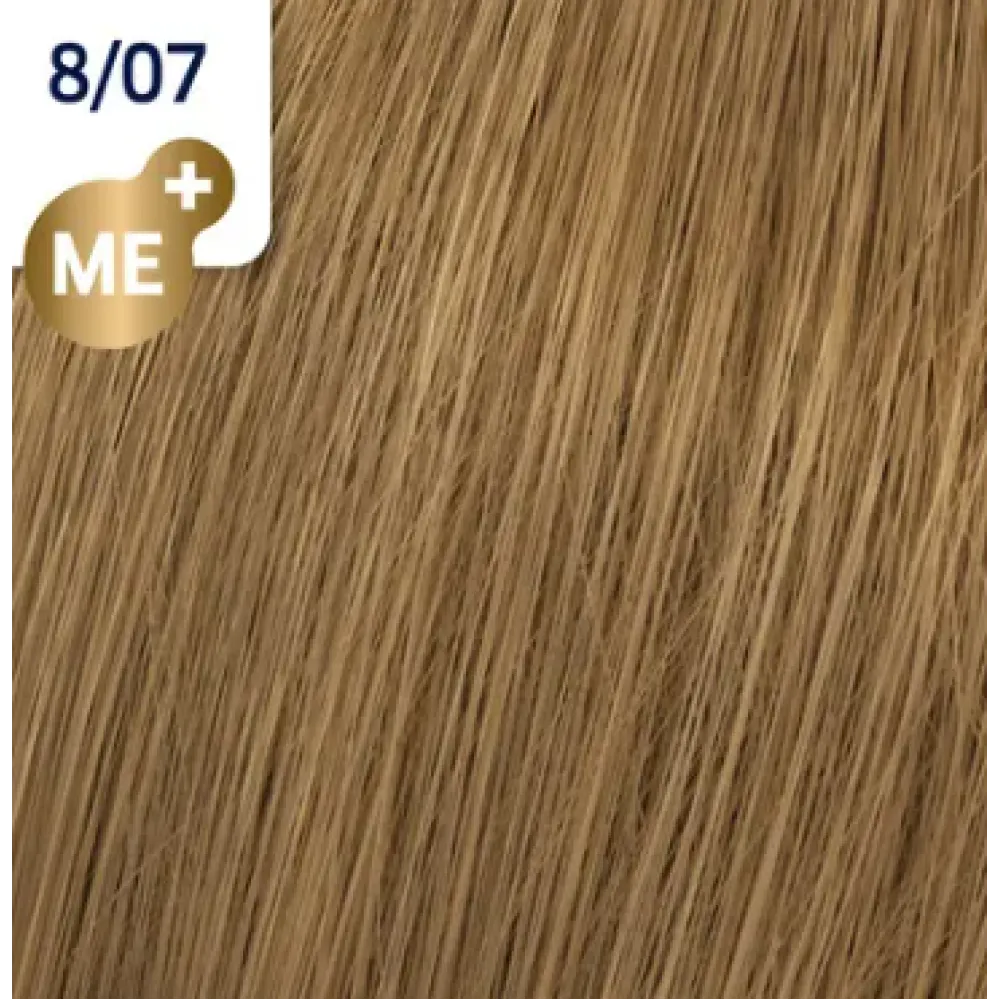 WELLA PROFESSIONALS KOLESTON PERFECT ME+ - Hair colour, 8/07 - LIGHT BLONDE NATURAL BROWN