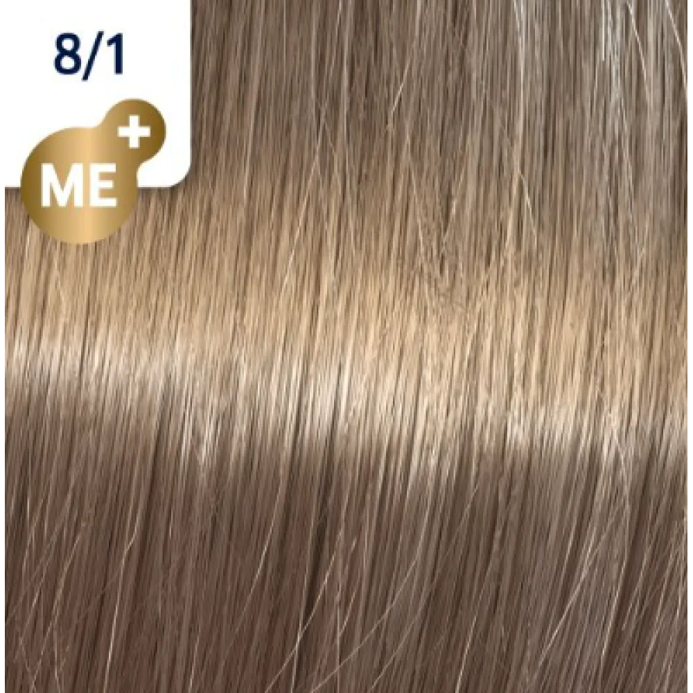WELLA PROFESSIONALS KOLESTON PERFECT ME+ - Hair colour, 8/1 - LIGHT ASH BLONDE