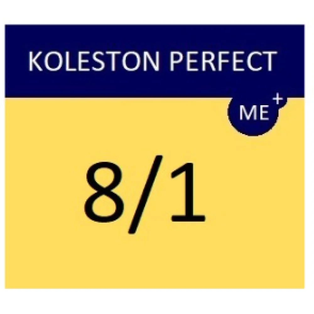 WELLA PROFESSIONALS KOLESTON PERFECT ME+ - Hair colour, 8/1 - LIGHT ASH BLONDE