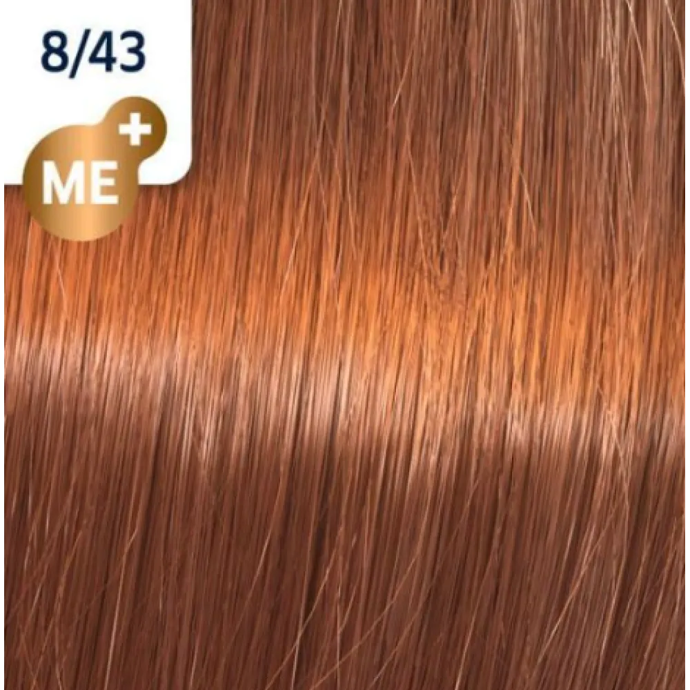 WELLA PROFESSIONALS KOLESTON PERFECT ME+ - Hair colour, 8/43 - LIGHT RED GOLDEN BLONDE