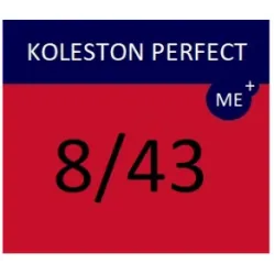WELLA PROFESSIONALS KOLESTON PERFECT ME+ - Hair colour, 8/43 - LIGHT RED GOLDEN BLONDE