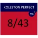 WELLA PROFESSIONALS KOLESTON PERFECT ME+ - Hair colour, 8/43 - LIGHT RED GOLDEN BLONDE