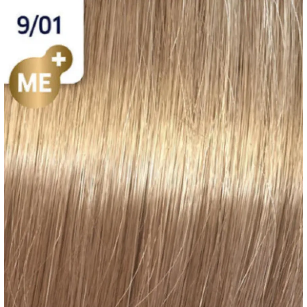 WELLA PROFESSIONALS KOLESTON PERFECT ME+ - Hair colour, 9/01 - VERY LIGHT NATURAL ASH BLONDE