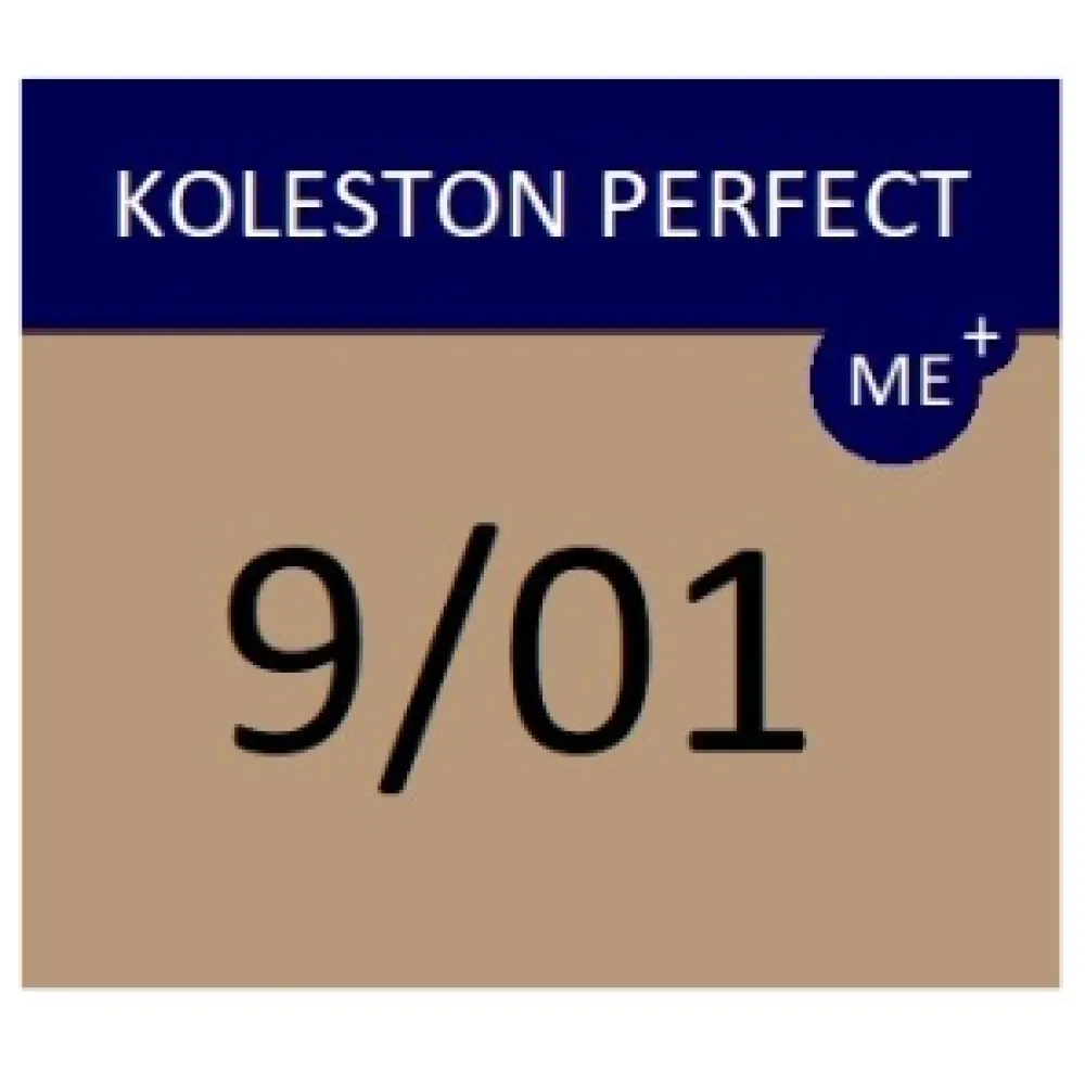 WELLA PROFESSIONALS KOLESTON PERFECT ME+ - Hair colour, 9/01 - VERY LIGHT NATURAL ASH BLONDE
